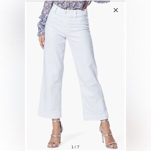 PAIGE Women's Flare White Jeans